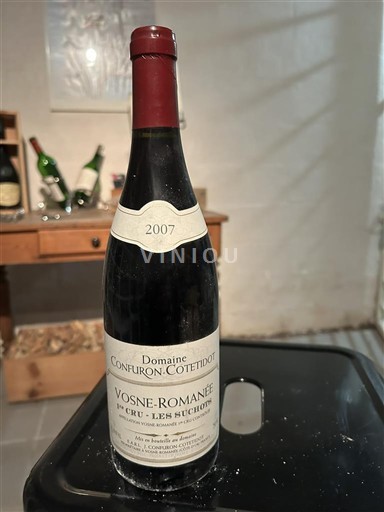 Borgonha Vosne-romanée Premier Cru Domaine Confuron-Cotetidot Les Suchots 2007