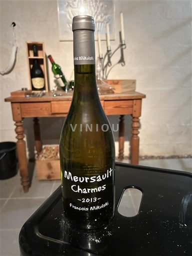 Bourgogne Meursault Premier Cru Domaine François Mikulski Charmes 2013