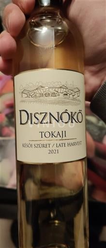 Tokaj No especificado Disznóko Késői Szüret / Late Harvest 2021