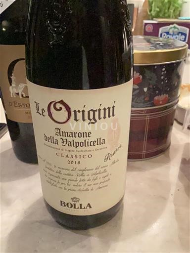 Vénétie Không được chỉ định Bolla Le Origini 2018