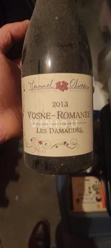 Bourgondië Vosne-Romanée Manuel Olivier Les Damaudes 2013