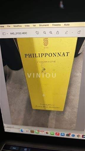 Champagne Philipponnat Grand Blanc Extra-Brut Millésimé Icke årgångsbetecknad
