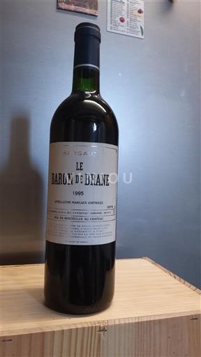 Bordeaux Margaux Château Brane-Cantenac Le Baron de Brane 1995