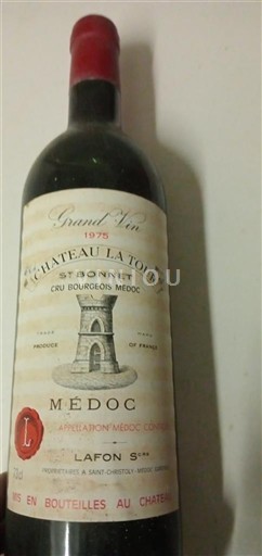 Bordeaux Médoc Château La Tour St Bonnet 1975