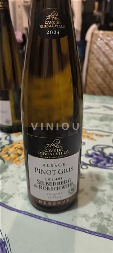 Alsácia Cave de Ribeauvillé Lieu-Dit Silberberg de Rorschwihr Réserve 2024