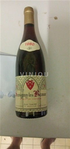Bourgogne Savigny-lès-beaune Luc Lucy 1980