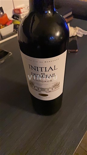 Bordeaux Margaux Château Smirail Initial de Desmirail 2021