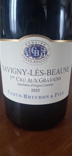 Bourgogne Savigny-lès-beaune Premier Cru Domaine Camus-Bruchon & Fils 1er Cru Aux Gravains 2023