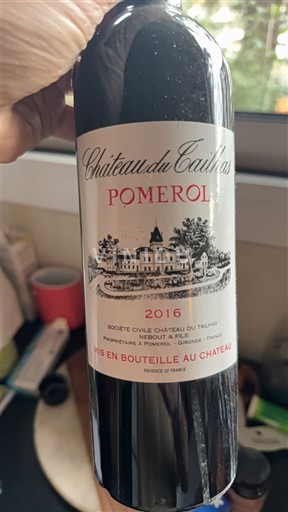 Bordeaux Pomerol Château Taillhas 2016