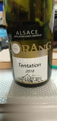 Alsácia Lorentz Victor et Fils Tentation 2018