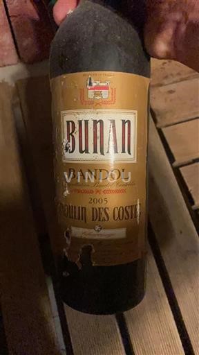 Provence Bandol Bunan Moulin des Costes 2005