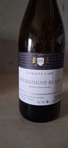 Bourgogne Không được chỉ định Domaine Romy 2025