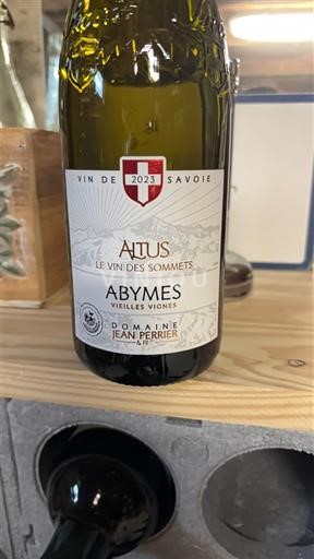 Savoie og Bugey Abymes Domaine Jean Perrier Altus Vieilles Vignes 2023