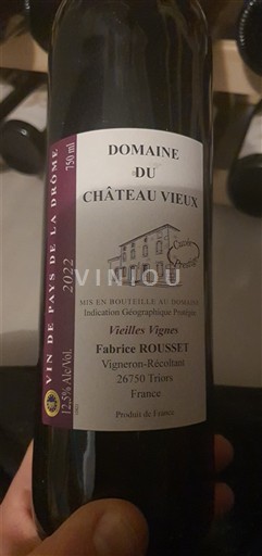 Valle del Ródano No especificado Domaine Château Vieux Prestige Vieilles Vignes 2022