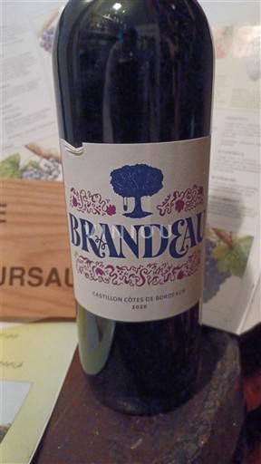 Bordeaux Castillon-côtes-de-bordeaux Brandeau 2020