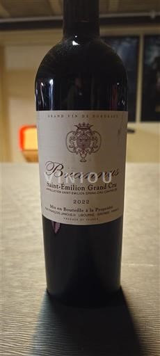 Burdeos Saint-Émilion Gran Cru Grand Cru Brannus 2022