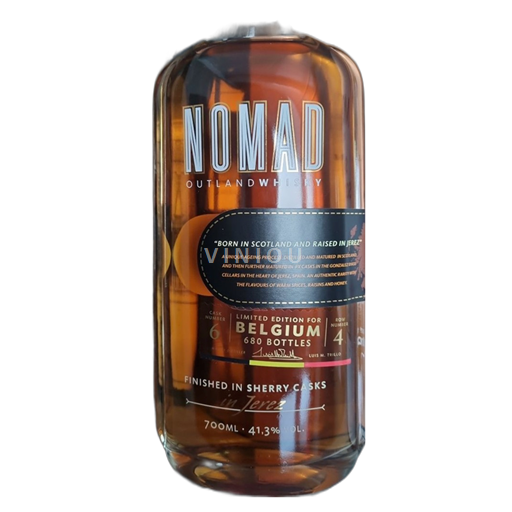 Uísque Whisky Blended Nomad outlaw  Nomad  Bélgica Flandres