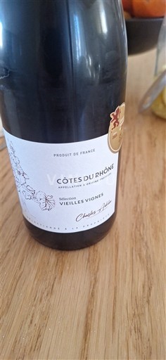 Údolí Rhôny Côtes-du-Rhône Charles Volner Sélection Vieilles Vignes 2025