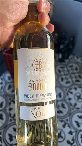 Roussillon Muscat de Rivesaltes Domaine Boudau Muscat Noël Không niên vụ