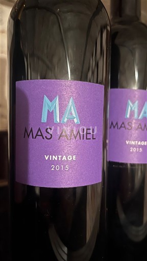 Roussillon Maury Mas Amiel Vintage 2015