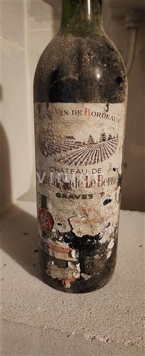 Bordeaux Graves Château Roquetaille Le Bernet 1981