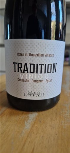 Roussillon Côtes du Roussillon Villages Lavail Tradition Ikke årgangsbestemt