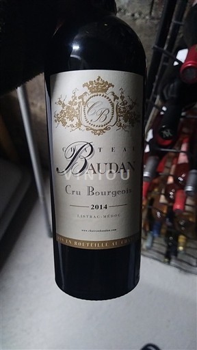 Bordeaux Listrac-Médoc Château Baudan 2014