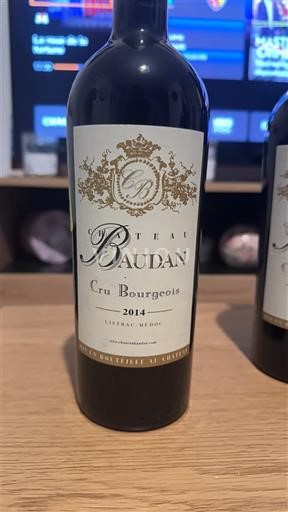 Bordeaux Listrac-Médoc Château Baudan 2014
