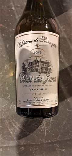 Jura Côtes-du-jura Château Persanges 2015