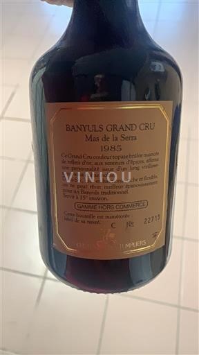 Roussillon Banyuls Grand Cru Mas de la Serra 1985