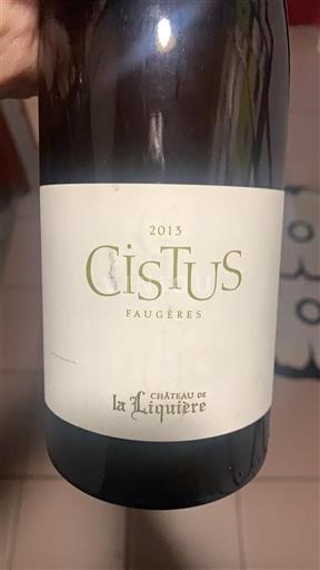 Langvedok Faugères Château La Liquière Cistus 2013