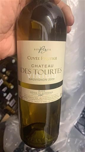 Bordeaux Blaye-Côtes-de-Bordeaux Château S Tourtes Prestige 2009