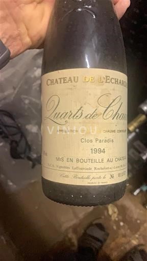 Loirevallei Quarts de Chaume L’Écharderie Clos Paradis 1994