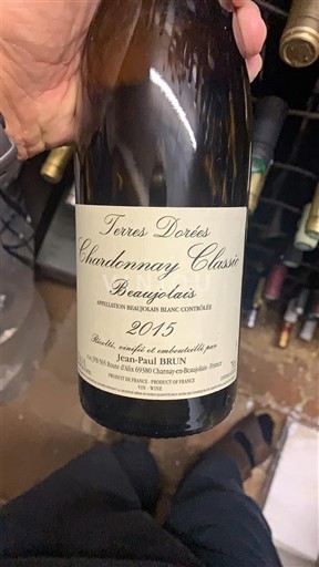 Beaujolais Không được chỉ định Jean Paul Brun - Terres Dorées Chardonnay Classic 2015