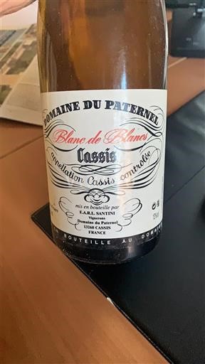 Provence Cassis Domaine Paternel Blanc de Blancs 2008