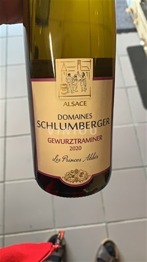 Alsace Không được chỉ định Domaine Domaines Schlumberger Les Princes Abbés 2020
