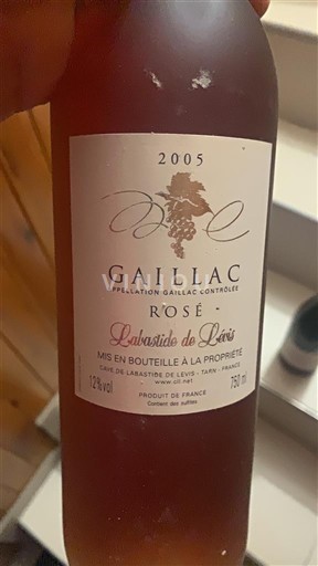 Tây Nam Gaillac Labastide de Levis 2005