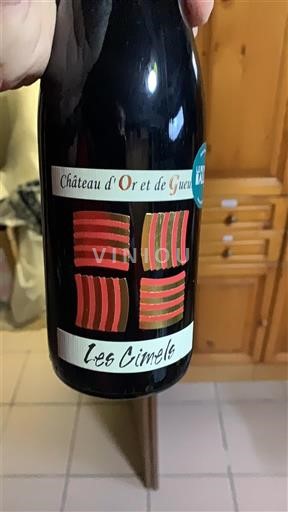 Valle del Rodano Costières di Nîmes Château Or et de Gueules Les Cimels 2013