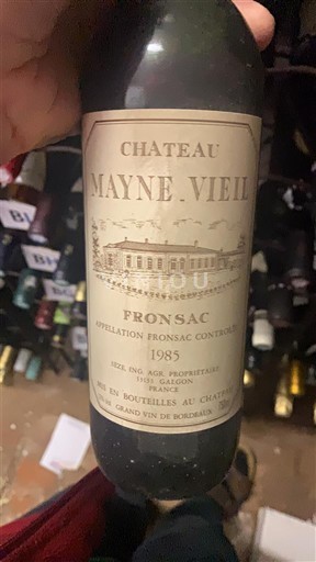 Bordeaux Fronsac Château Mayne Vieil 1985