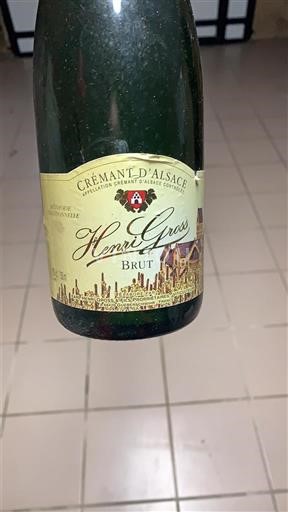 Alsace Crémant d'Alsace Henri Gross Không niên vụ
