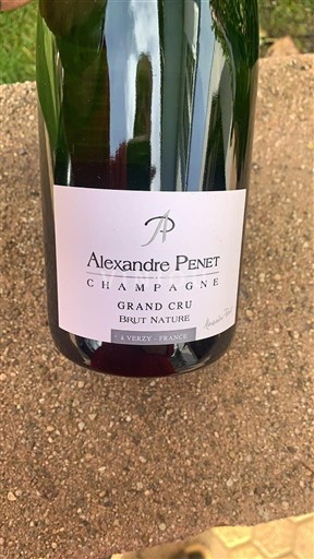 Champagne Sâm-panh Grand Cru Alexandre Penet Không niên vụ