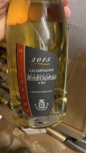Champagne Sâm-panh Moussé-Galoteau & Fils Millésime 2013