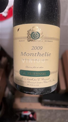Borgonha Monthélie G. Brzezinski 2009