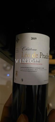 Bordeaux Saint-Estèphe Léo de Prades 2019