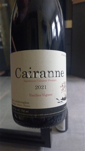 Thung lũng Rhône Cairanne Domaine Lelektsoglou Vieilles Vignes 2021