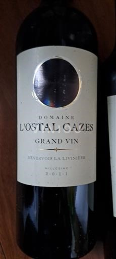 Langvedok Minervois-la-Livinière Domaine L'Ostal Cazes Grand Vin 2011