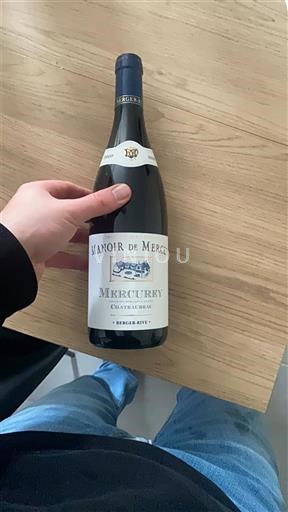 Bourgogne Mercurey Manoir de Mercey 2020