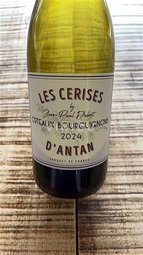 Bourgogne Coteaux bourguignons Jean-Paul Dubost Les Cerises d'Antan 2024