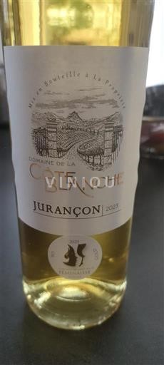 Sud-Ovest Jurançon Domaine La Caste Blanche 2023