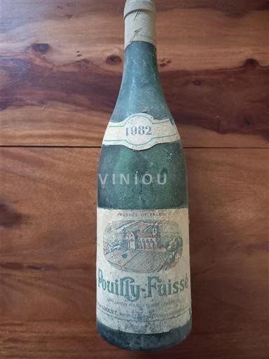 Burgundy Pouilly-Fuissé Luquet maurice 1982